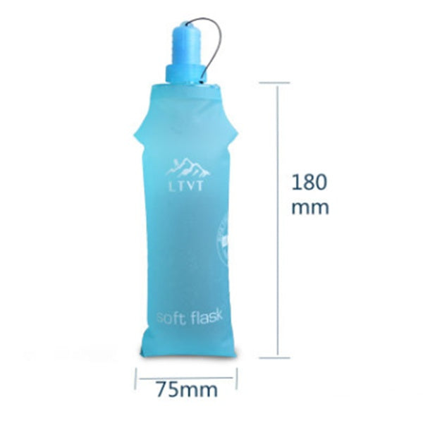 Soft running water bottle