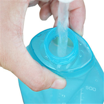 Soft running water bottle