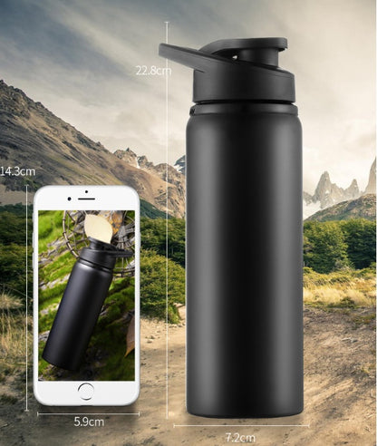 Stainless Steel Sports Water Bottle